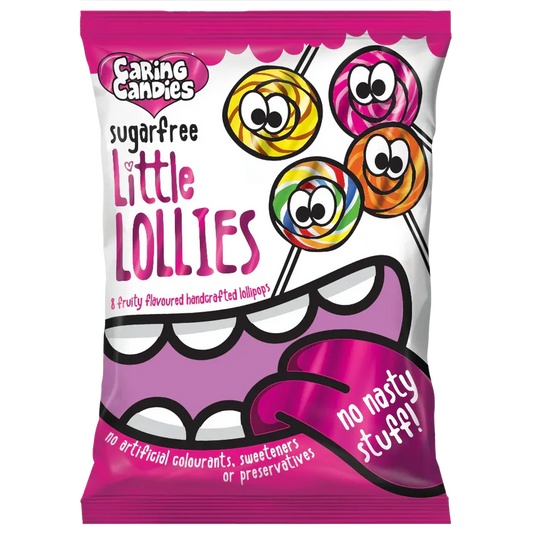 Sugar Free Lollipops: Little Lollies | 80g