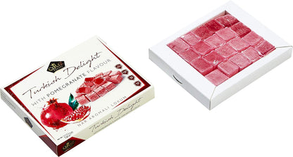 Turkish Delight White Box Pomegranate Flavour 230g