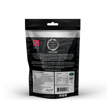 Long Life Biltong Snack Bags (5 x 30g)