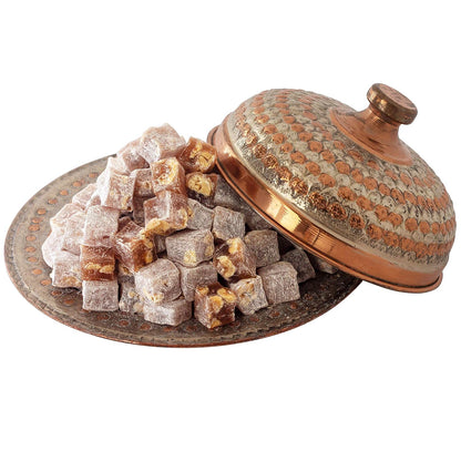 Turkish Delight White Box Double Extra Hazelnut 210g
