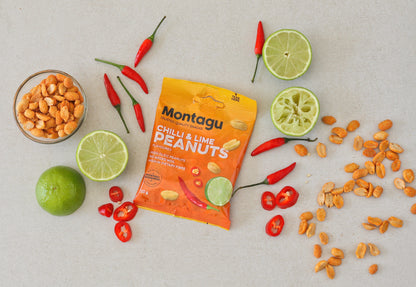 Montagu: Roasted Peanuts Chilli & Lime Flavoured 50g