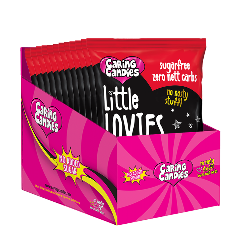 Sugar Free Candy: Little Lovies | 100g | Liquorice