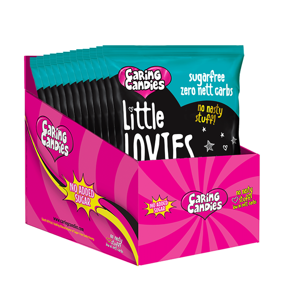 Sugar Free Candy: Little Lovies | 100g | Toffee Mint