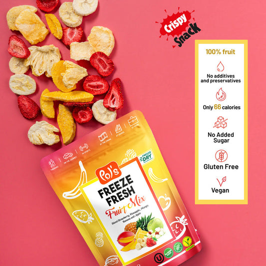 Fruit Mix Freeze-Dried Snacks | Pol's Freeze Fresh- 10 Pack