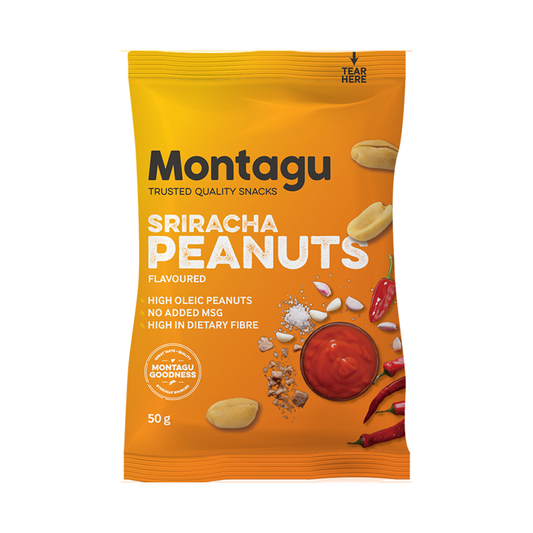 Montagu: Roasted Peanuts Sriracha Flavoured 50g