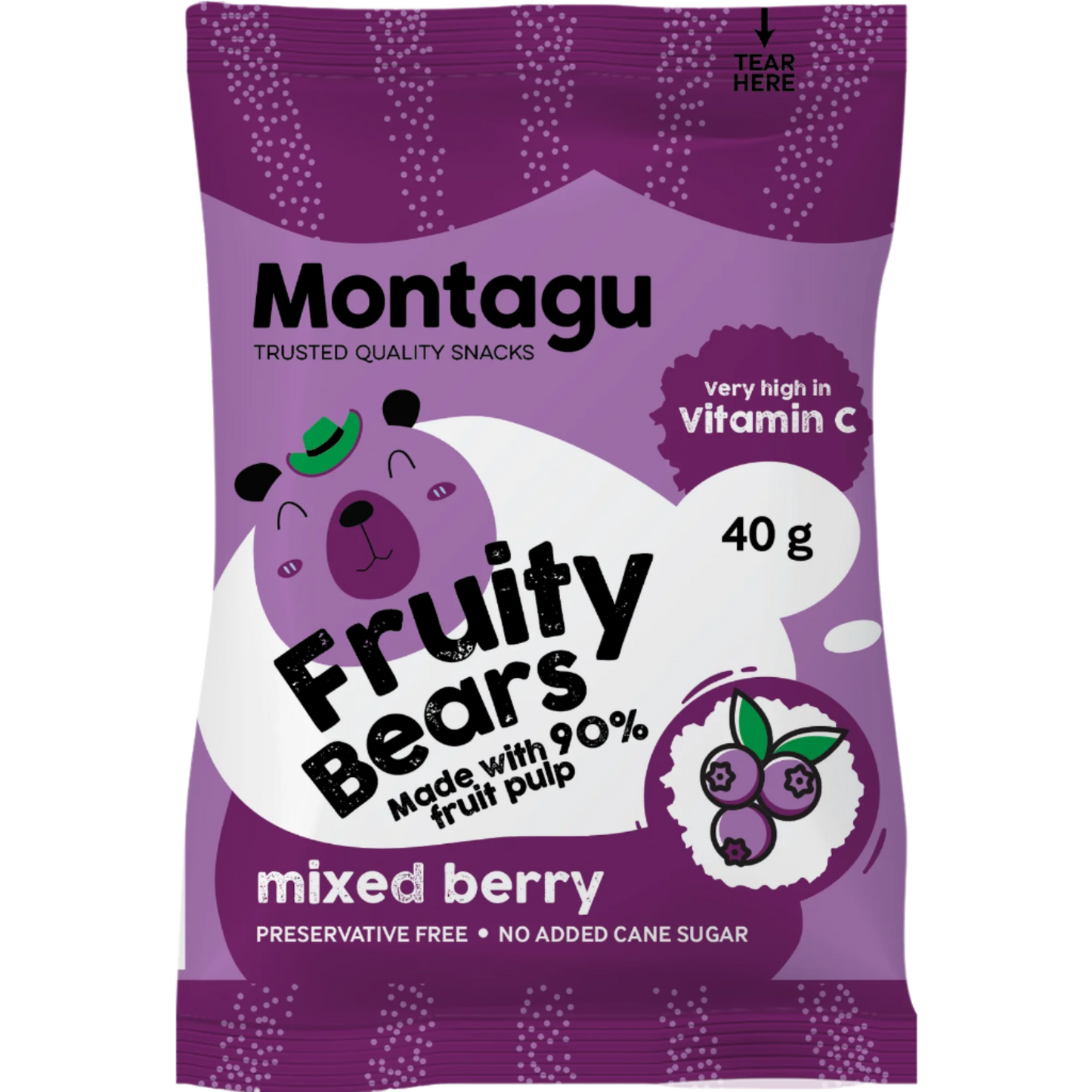 Montagu: Fruity Bears - Mixed Berry