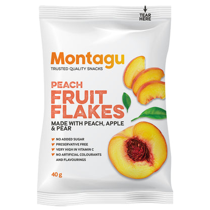 Montagu: Fruit Flakes - Peach