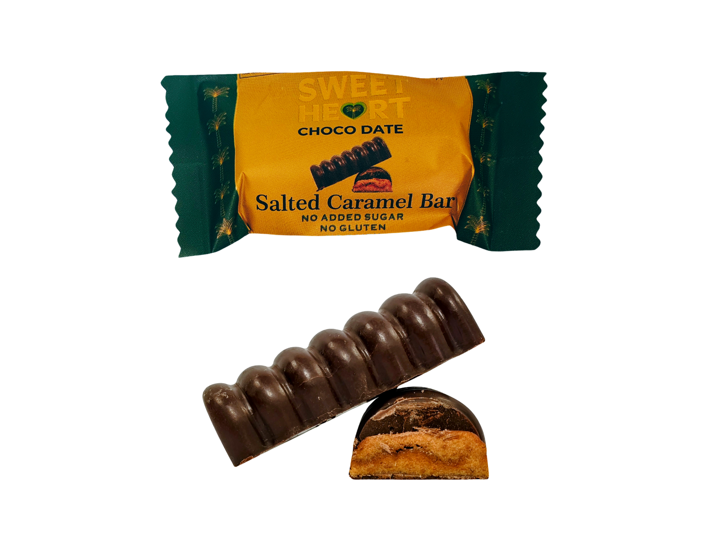 Salted date caramel bar 45g