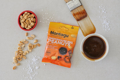 Montagu: Roasted Peanuts Smokehouse BBQ Flavoured 50g