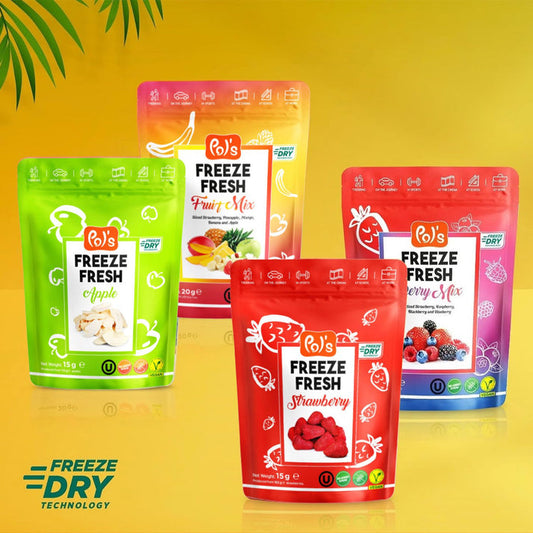 Pol’s Freeze Fresh Premium 10-Pack Bundle | Mixed Fruit Snacks