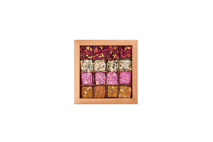 Turkish Delight Luxury Box Pistachio Rose & Pomegranate 250g