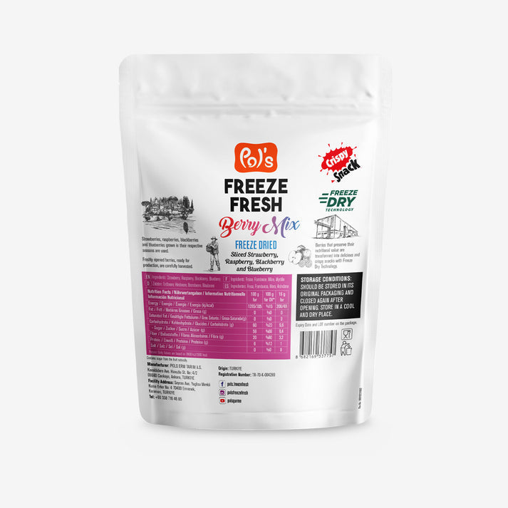 Pol’s Freeze Fresh Premium 10-Pack Bundle | Mixed Fruit Snacks