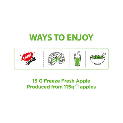Apple Freeze-Dried Fruit Snacks | Pol's Freeze Fresh- 10 Pack