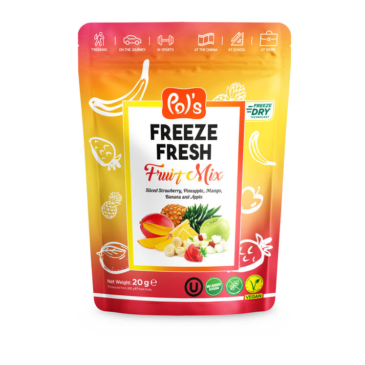 Pol’s Freeze Fresh Premium 10-Pack Bundle | Mixed Fruit Snacks
